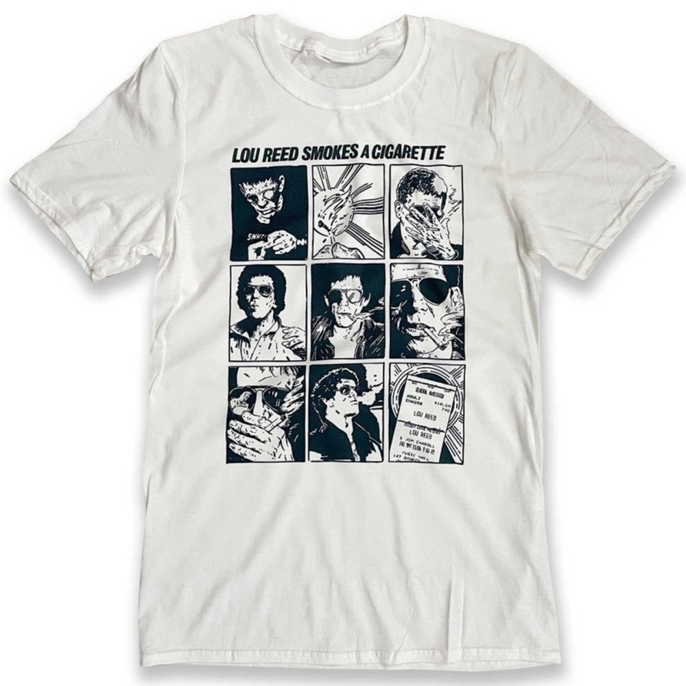 Lou Reed  Retro  60S Tshirt  Velvet Underground  Lou Reed Shirt